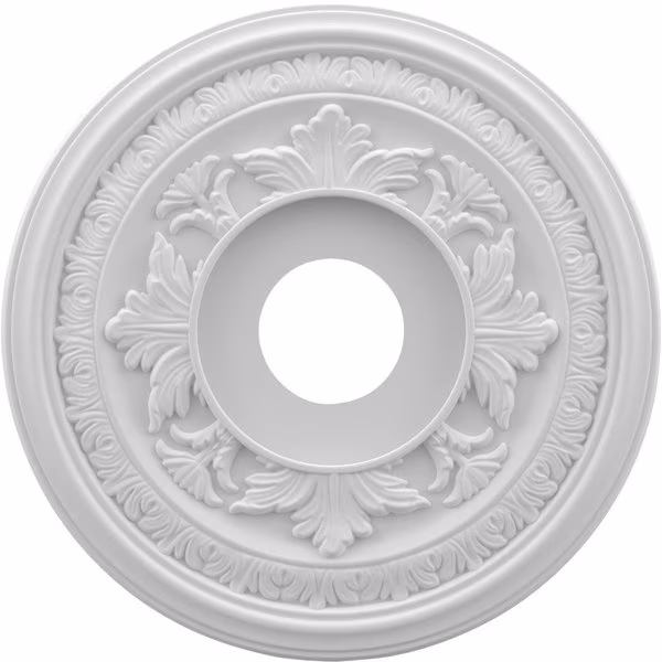 Baltimore Thermoformed PVC Ceiling Medallion (Fits Canopies up to 6 1/2